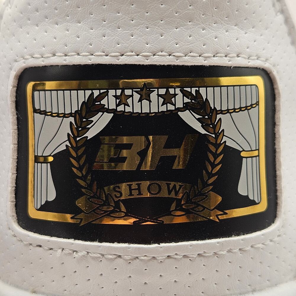 UNDER ARMOUR MEN'S 13 HARPER 9 PRO TPU CLEATS WHITE GRAY GOLD 3027444-100 NWOB - Picture 4 of 7